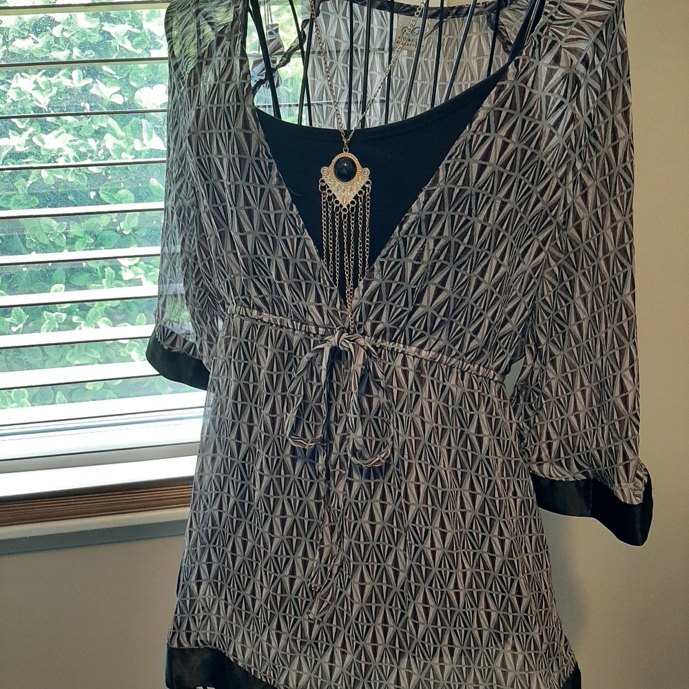 Sheer blouse - Picture 1 of 10